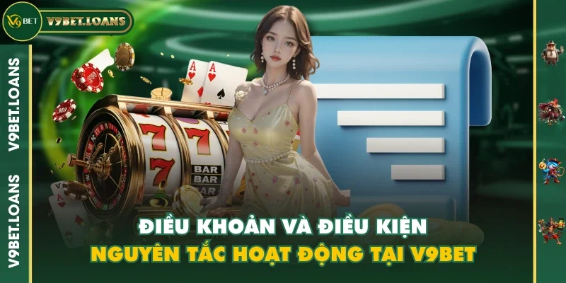 Điều khoản và điều kiện về đăng ký tài khoản V9BET