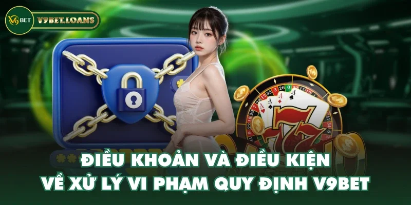 Điều khoản và điều kiện về xử lý vi phạm quy định V9BET