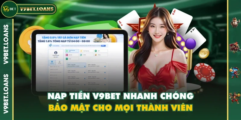 Hướng dẫn nạp tiền v9bet